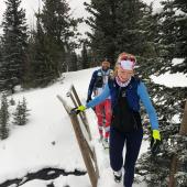 hyalite, winter, hiking