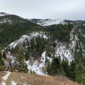 trails, bozeman, bridgers, winter, hiking