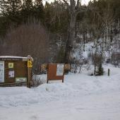 hiking, bangtail, bridger canyon, trails, winter