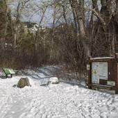 hiking, winter, trails, bridgers