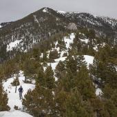 trail running, winter, bridgers, trails