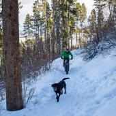winter, trails, bozeman