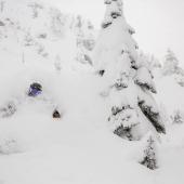 season opener, bozeman, montana, powder, bbc, skiing, bridgers, mountains