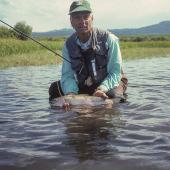 Craig Mathews fishing Madison River West Yellowstone