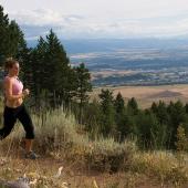 Trail Running Sypes Canyon