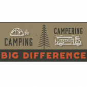 campingvscampering-snark-sticker
