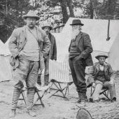 Roosevelt camp in Yellowstone