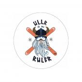 Ullr is my ruler snark sticker