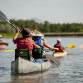Canoeing Missouri River