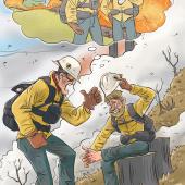 Dream vs reality wildland firefighting