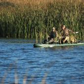 paddleboard duck hunt