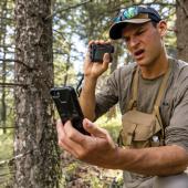 Hunting technology man on phone