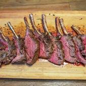 Venison rib roast