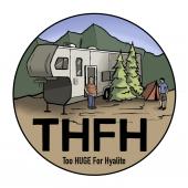 too huge for hyalite sticker