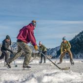 pond hockey