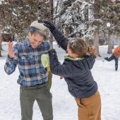 snowball fight