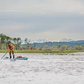 paddleboarding Yellowstone