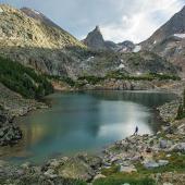 beartooth fly fishing mountain lake