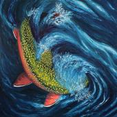 "Brook Current" by Pam Dolan