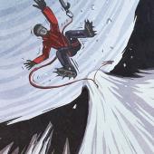 Ice climbing, ice climbing fall