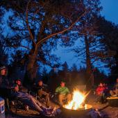 Campfire tales, adventure stories, Bozeman