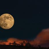 super moon, astronomy, space, stars