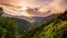 mountain and sky