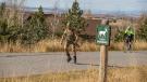 Bow hunting, Bozeman, Montana, rollerblading